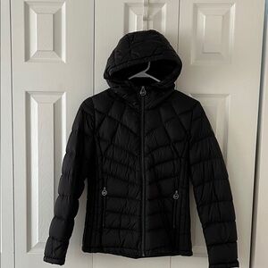MICHAEL Michael Kors Black Puffer Jacket
